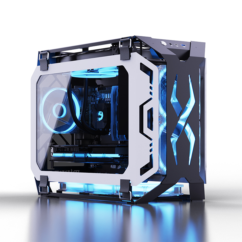 Pc Gaming Case - Lovingcool Nieuw Ontwerp Open Stijl Gaming