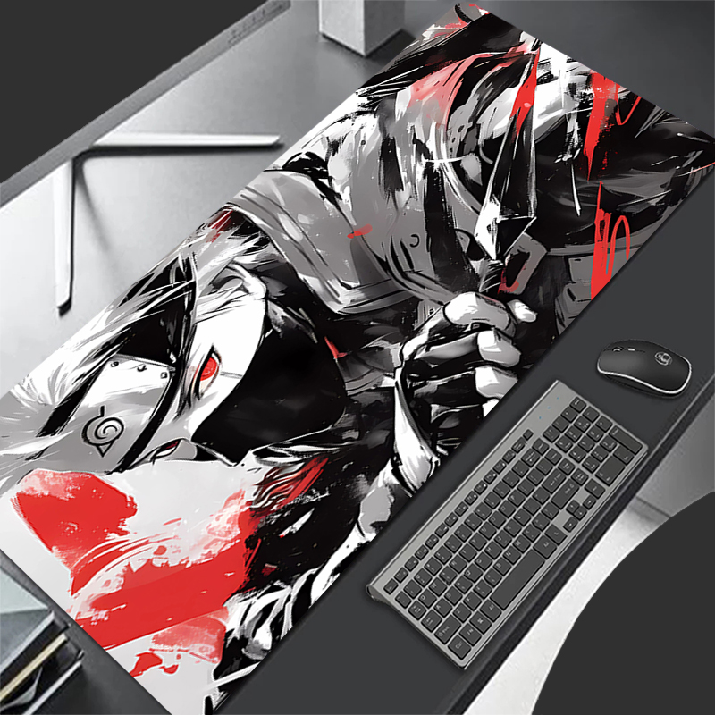 Pc Gaming Naruto - Gaming muismat met afgeknipte rand Naruto