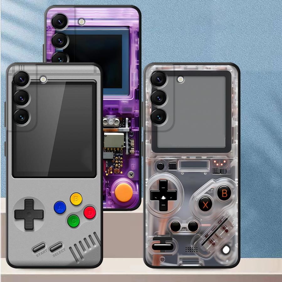 Pc Gaming Case - Paarse gaming console telefoonhoesje voor Samsung
