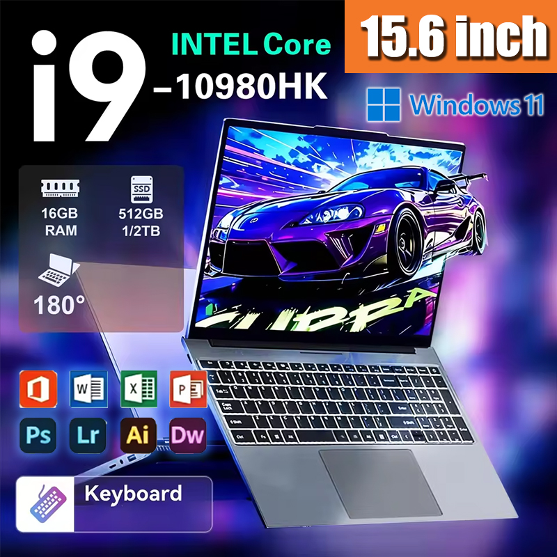 Pc Gaming Notebook - 15,6 inch Intel N95 draagbare laptop