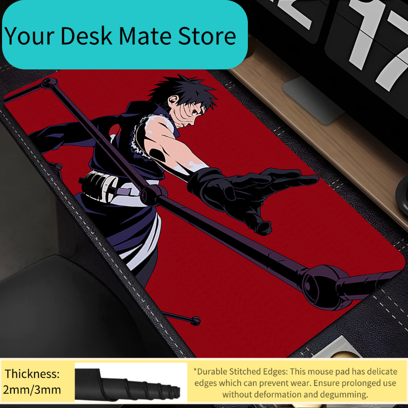 Pc Gaming Naruto - 90x40cm Muismat Anime Naruto Obito Uchiha