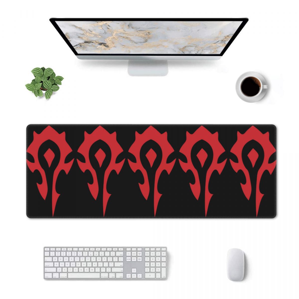 Pc Gaming World Of Warcraft - Grote muismat World Of Warcraft logo