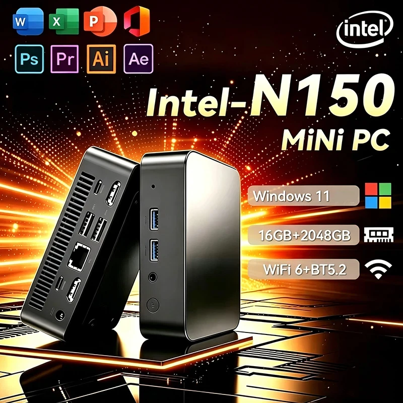 Pc Gaming Setup - NIEUWE Mini PC Windows 11 Intel