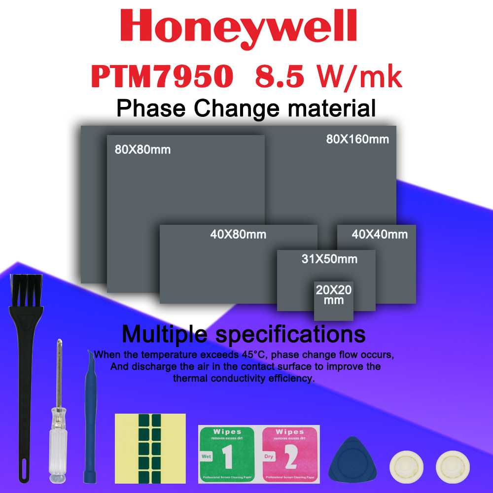 Laptop Cooling Pad - Honeywell PTM7950 Faseveranderende Pad 8.5W/mk Thermisch