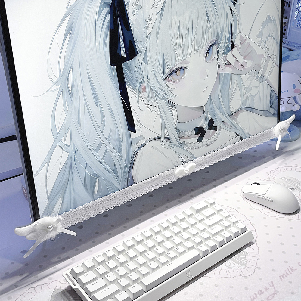 Nieuwe schermdecoratie witte k - Pc Gaming Setup recensie en prijs