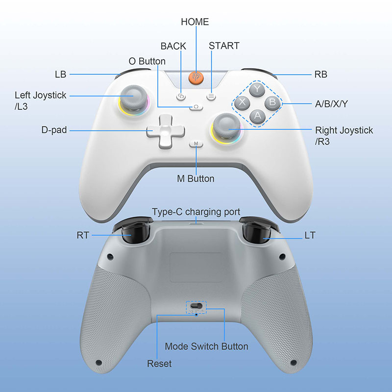 EasySMX X05 draadloze gamepad  - Pc Gaming Jumbo recensie en prijs