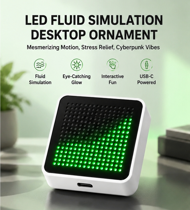 LED Vloeistofsimulatie Bureaud - Pc Gaming Setup recensie en prijs