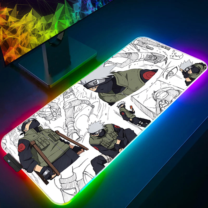RGB-muismat Naruto Kakashi Hat - Pc Gaming Naruto recensie en prijs