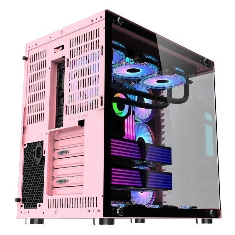 PC-behuizing met panoramisch,  - Pc Gaming Cafe recensie en prijs