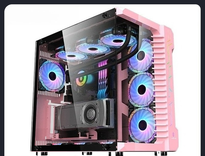 PC-behuizing met panoramisch,  - Pc Gaming Cafe recensie en prijs