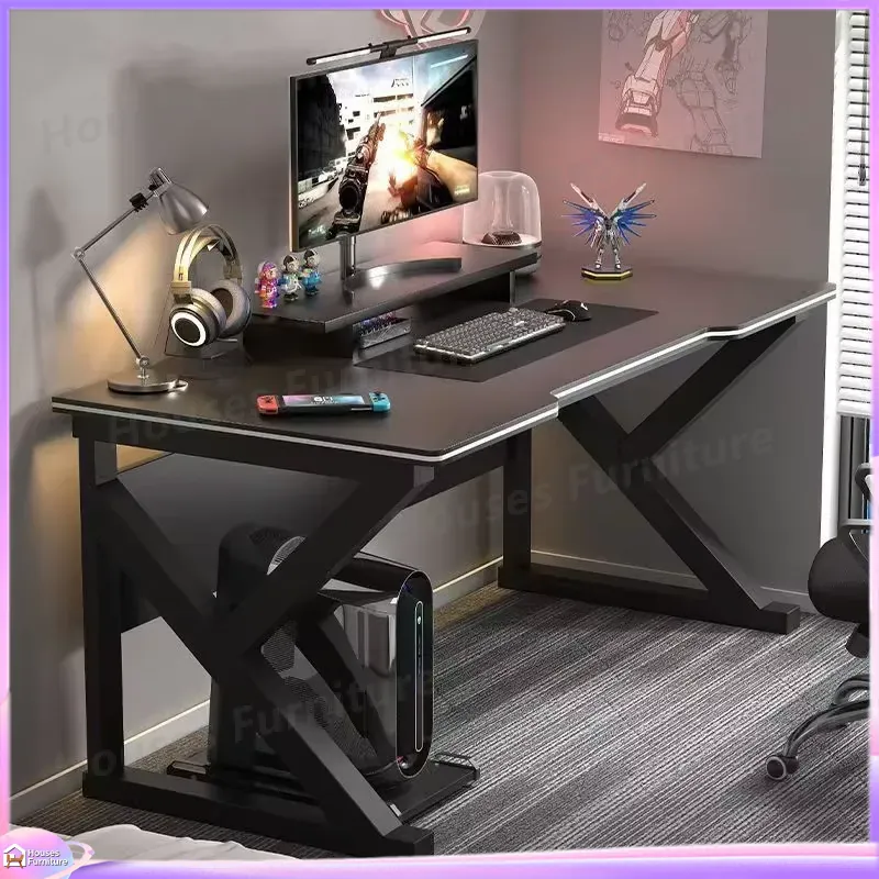 Cafe Metal Gaming Desk Zwarte  - Pc Gaming Cafe recensie en prijs