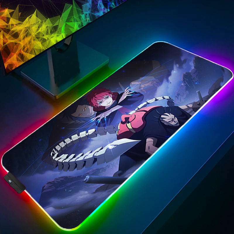 RGB Grote Gaming Muismat Narut - Pc Gaming Naruto recensie en prijs