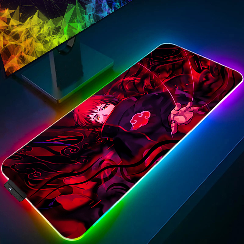 RGB Grote Gaming Muismat Narut - Pc Gaming Naruto recensie en prijs