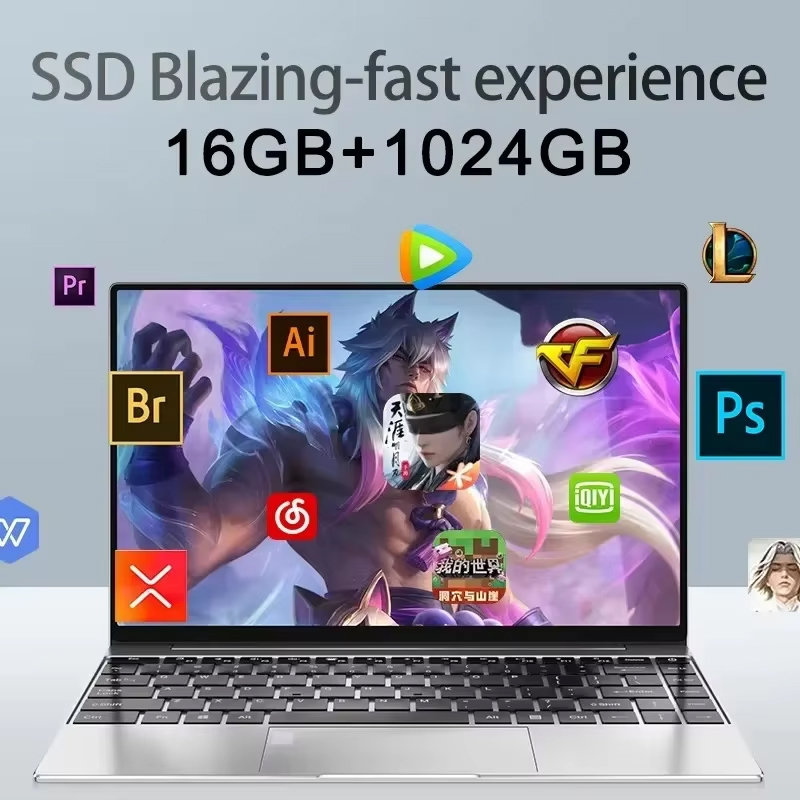 15,6 inch Intel N95 draagbare  - Pc Gaming Notebook recensie en prijs