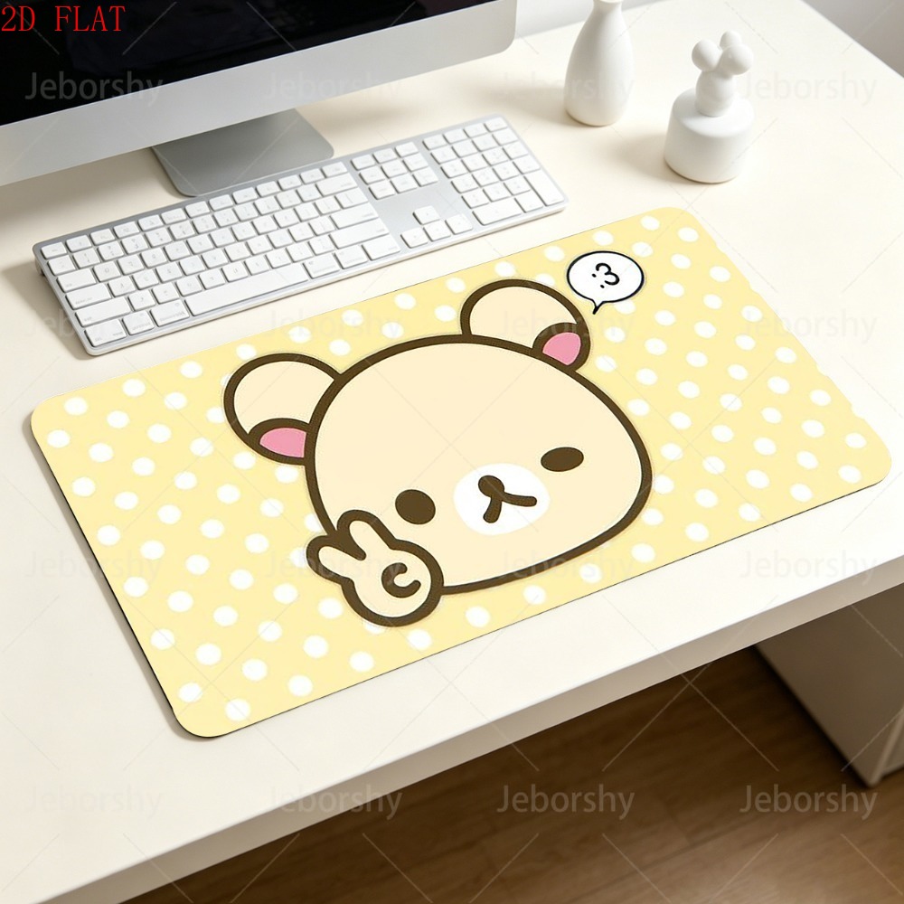 Rilakkuma Grote bureaumat Leuk - Pc Gaming Kawaii recensie en prijs