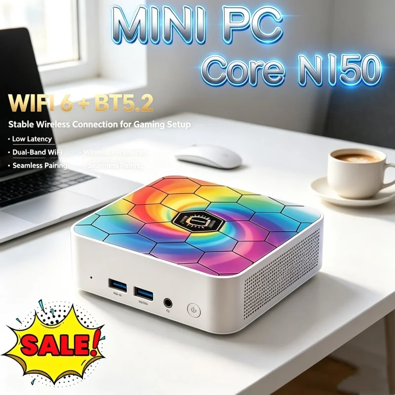 MINI PC Intel N150 Windows 11  - Pc Gaming Cafe recensie en prijs