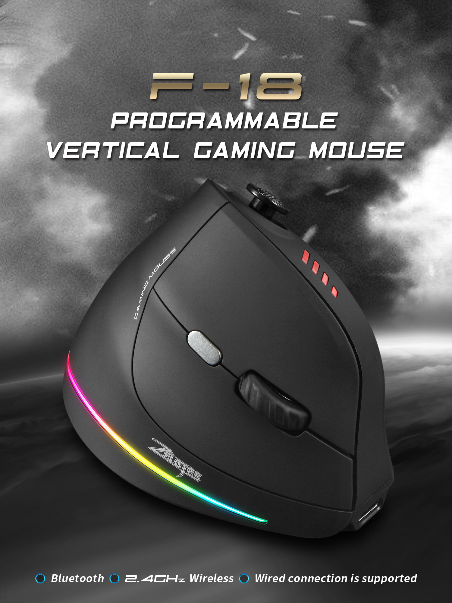 Jomaa RGB Backlit Draadloze Ve - Pc Gaming Jumbo recensie en prijs